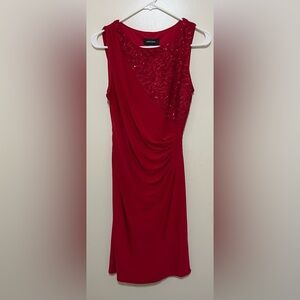 Sleeve less Red Dress For any occasion.